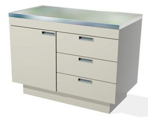 apexx Millwork Cabinet Style Examination Table