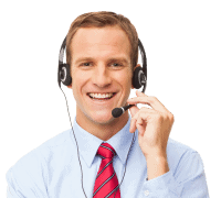 Man with headset
