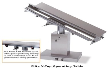 Elite Hydraulic V-Top Surgery Table from Suburban Surgical
