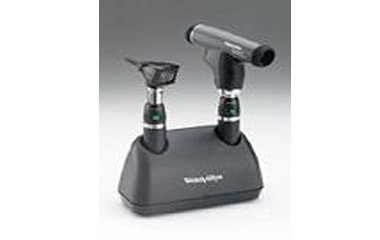Welch Allyn 3.5v Oto/Ophthalmoscope Desk Charger w/Lithium-Ion Power Handles (71640)