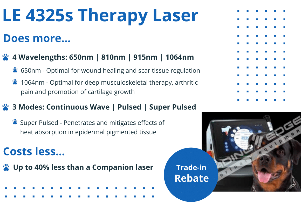 LE 4325s Therapy Laser Main Features